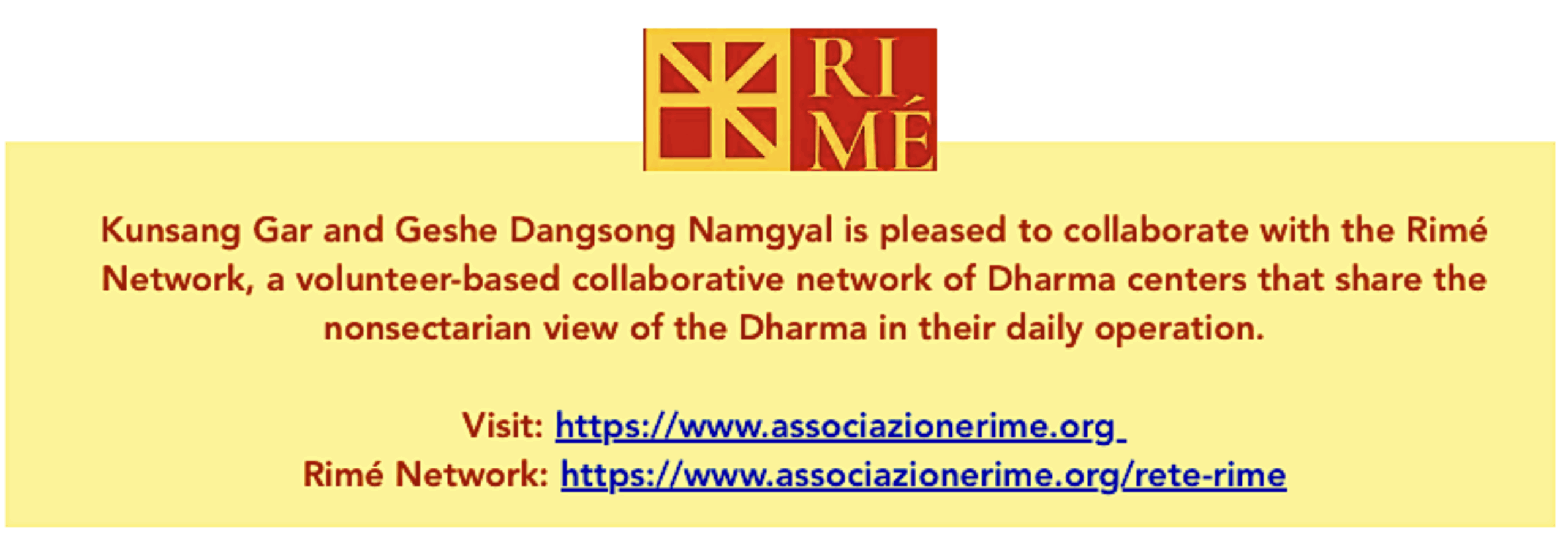 New collaboration with Kunsang Gar and Geshe Dangsong Namgyal