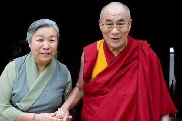 HHDL and Jetsun Pema